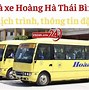 Lịch Trình Xe Hoàng Hà